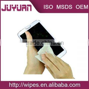 OEM Biodegradable Tablet Wipes/Spunlace Wipes For Phone Cleaning/Screen Wet Wipes