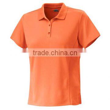 woman's solid colors basic polo shirt pbcw06