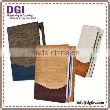 Restaurant leather cover / menu cover leather holder A4 menu / hot sale menu /whiskey menu