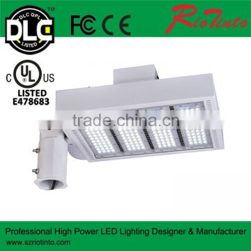 UL DLC Sensor 130lm/w LED Shoebox Light,Outdoor Parking Lot led