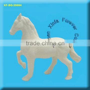 horse ceramic bisque figurine