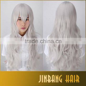 2016 Hot Sale Cheap Good Quality Synthetic Cosplay Wigs 80cm Long Wavy Female Fashion Looking Wigs of for Sale photo-5