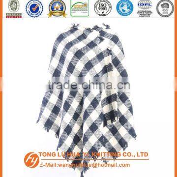 jacquard pattern woven 100% acrylic fashionable lady scarf