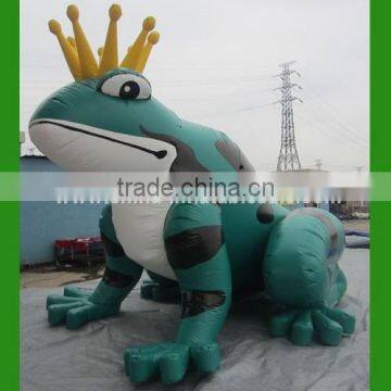 Marketing Advertising Product Infatable Giant Animals Frog