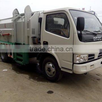 new models dongfeng multifuction seal dump garbage trucks for sale