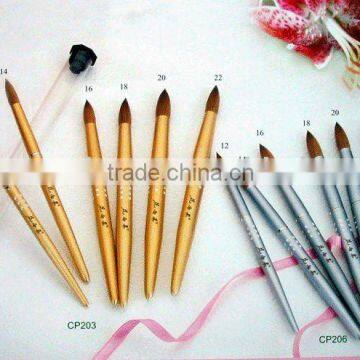 2012best seller professional manufacture Kolinsky Hair Nail Art Brush