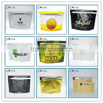 3' X 5' Tamper Proof Black Incense 1 Gram Bags With Zipper and Tear Notch Quality Choice photo-2