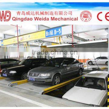 Pit Car Parking System For Underground Garage With CE