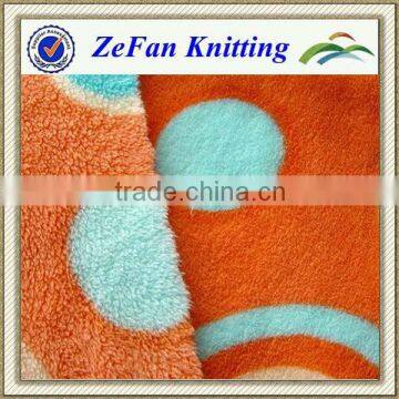 100% polyester coral fleece fabric wholesale