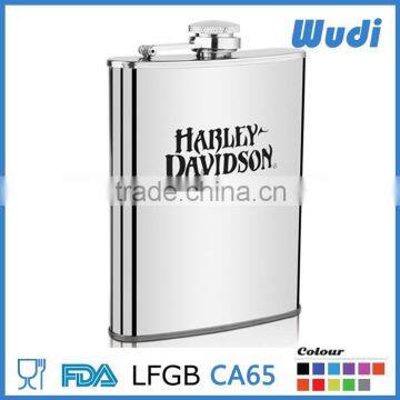 new products hip flask with patch logo HF503