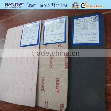 insole board paper EVA,paper insole board with EVA