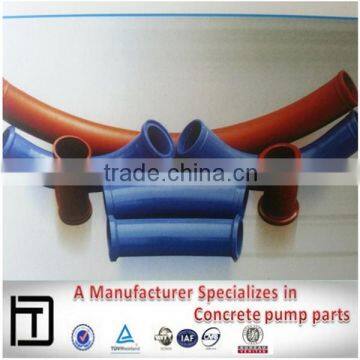 Concrete Pump DN125*R275 Twin-wall pipe elbow