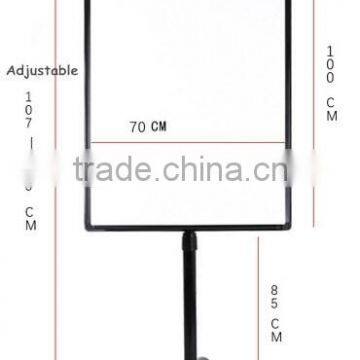 Hot sale magnetic Dry Erase Surface Flip Chart stand