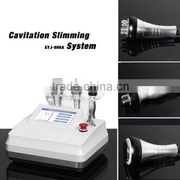 Fast Cavitation Slimming System AYJ-806A 40K Hz Cavitation Slim Rf Slimming Machine Cavitation Weight Loss Machine