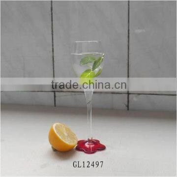 fashionable long stem mini wine glass shot glass