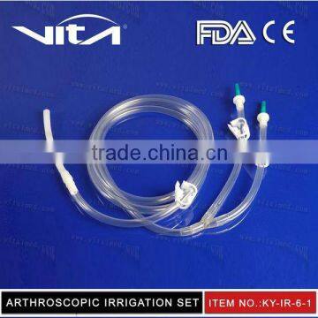 Four lead Arthroscopic Irrigation Set