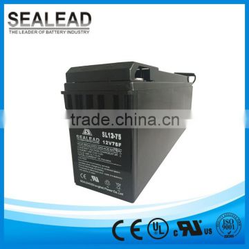 Made in guangzhou 12v 75AH storage battery