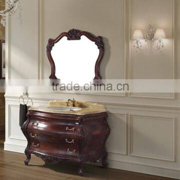 Marble Bathroom Cabinet/ Classic Bathroom Furniture American Antique Style Bathroom Vanities