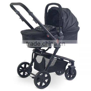 New and Luxury Design 3 in 1 Baby Stroller with EN1888:2012 certificate