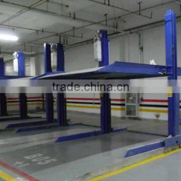 2 post car lift/hydraulic 2 post car lift/2 post promotion and demotion equipment