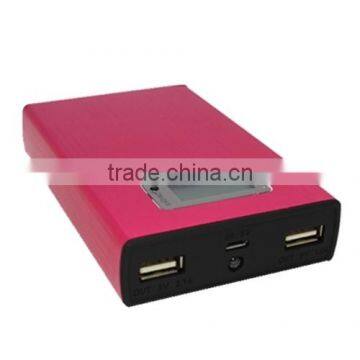 power bank 20000mah pink lip cream color, power bank 20000mah with led strip light,  china supplier power bank 20000mah
