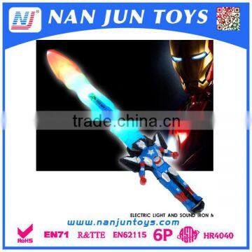 2015 popular kids toys flashing sword for kids