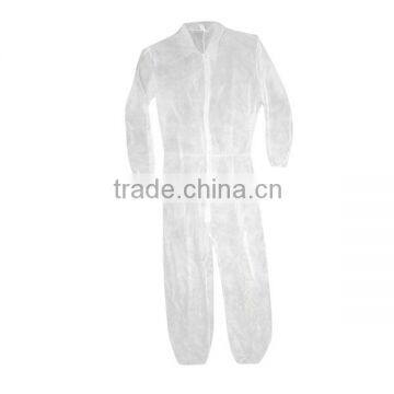 Heavyweight Polypropylene Coveralls with Elastic Back Wrists and Ankles