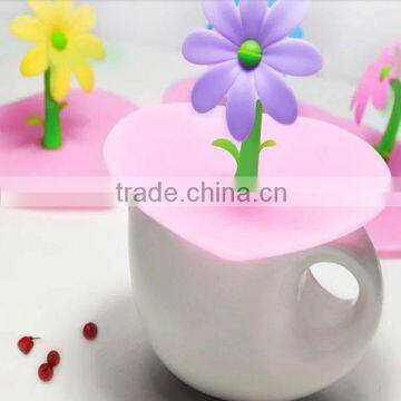 Beautiful silicone cup lid,silicone cup cover,coffee cup lid,promotional silicone lid made in CHINA
