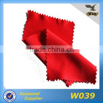 red 100% polyester woven fabric