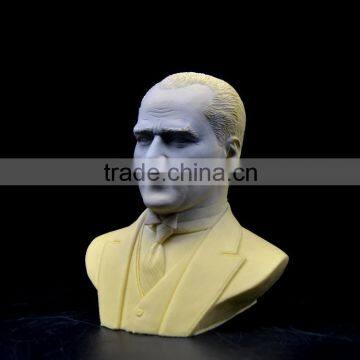 Realistic Life-like Famous Head Bust Figure Statue