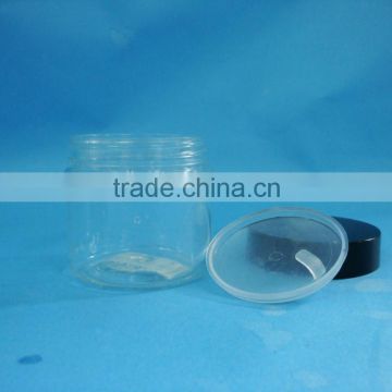 60ml PET cosmetic jar with black cap