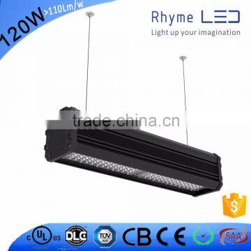 120w linear highbay light UL DLC Listed for garage sport field industrial high bay lamp