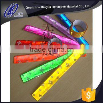 wholesale products china various design promotional reflective slap band