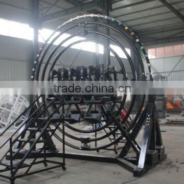 steel & FRP popular space ring/china 3D ring gyroscope