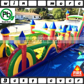 80ft inflatable obstacle course for sale