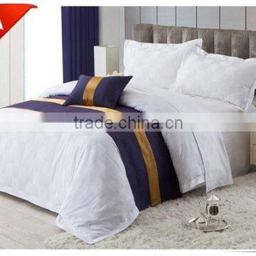 Fashionable design direct factroy made 3cm stripe wholesale hotel bedsheet