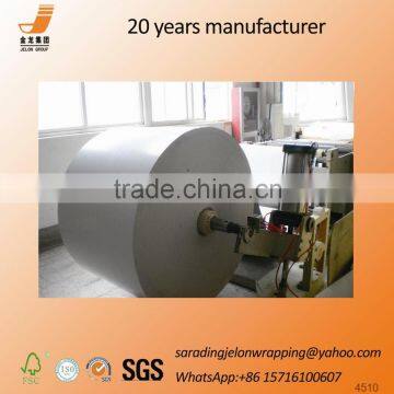 duplex board white back/paper plate raw material /paper price per ton