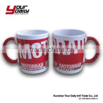 Cheap Porcelain Mug Fine Porcelain Mug Full print Inner colored