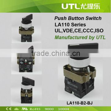 LA110-B2-BJ 600V ON/Off Pushbutton Rotary Switch