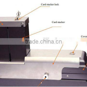 Stainless Steel Cover Unique Design Usb/rs232 Desktop Embed Multi-use Card Dispenser Issuer K2602 With Stainless Steel Cover photo-4