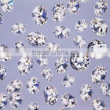 Round loose diamond