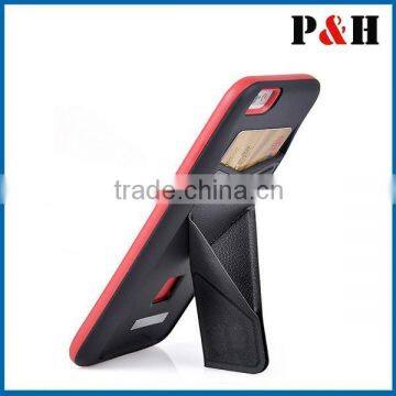 mobile phone case for iphone 6 credit card leather back cover case for iphone 6