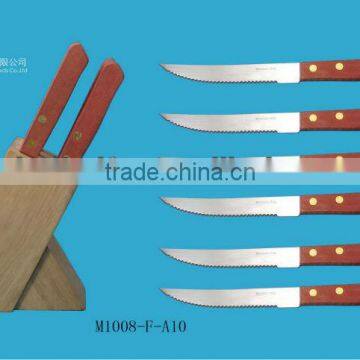 stainless steel kitchen knives sets