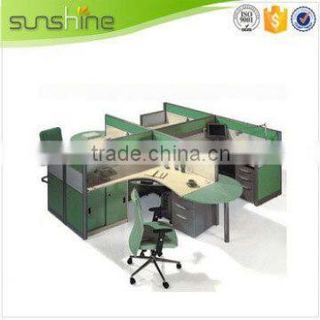 China Wholesale Open Space Office Workstation Office Laminated Partition Wall