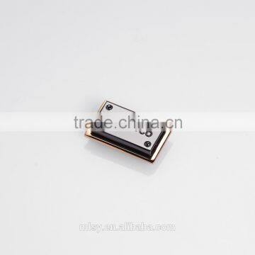Custom Made Metal Logo Charms Handbag Logo Metal Plate photo-2