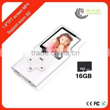 Portable 1.8" sd Video Free Mp4 Player Quran Download With FM photo-2