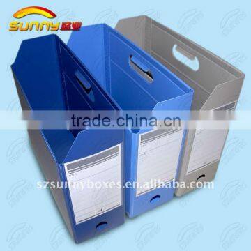 PP storage foldable box for files