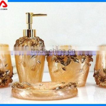 New design Bathroom furniture polyresin bathroom product bathroom accessories