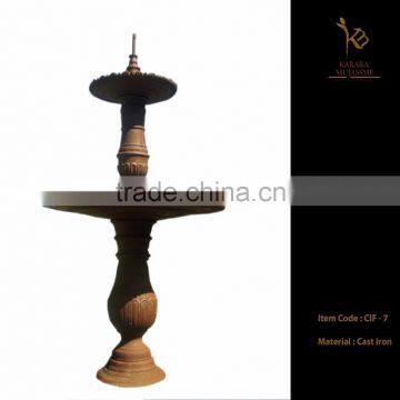 Vintage Cast Iron Fountain_CIF -7