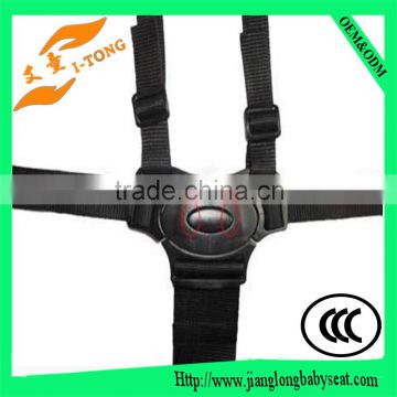 Customized childern car polyester seat safety belt harness